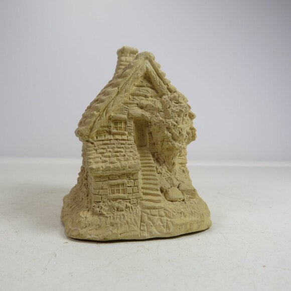 Tan House Miniature Figure numbered, unsigned 3 1/2" tall - Picture 4 of 12